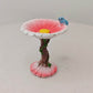 Flower bird bath fairy garden accessories fairy garden decor