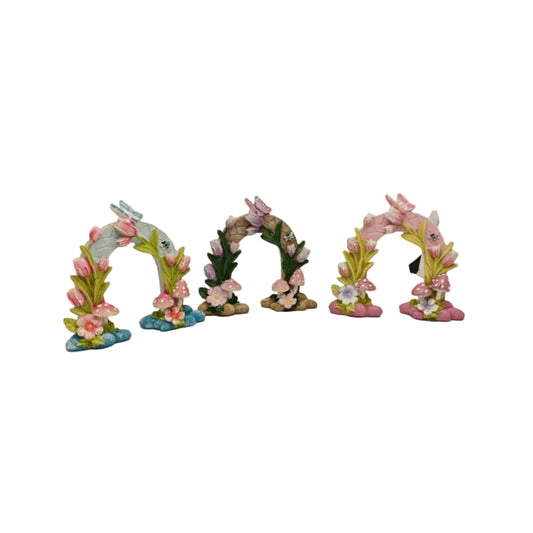 Floral Arch Fairy Garden Accessories