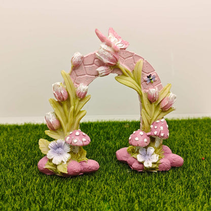 Floral Arch Fairy Garden Accessories