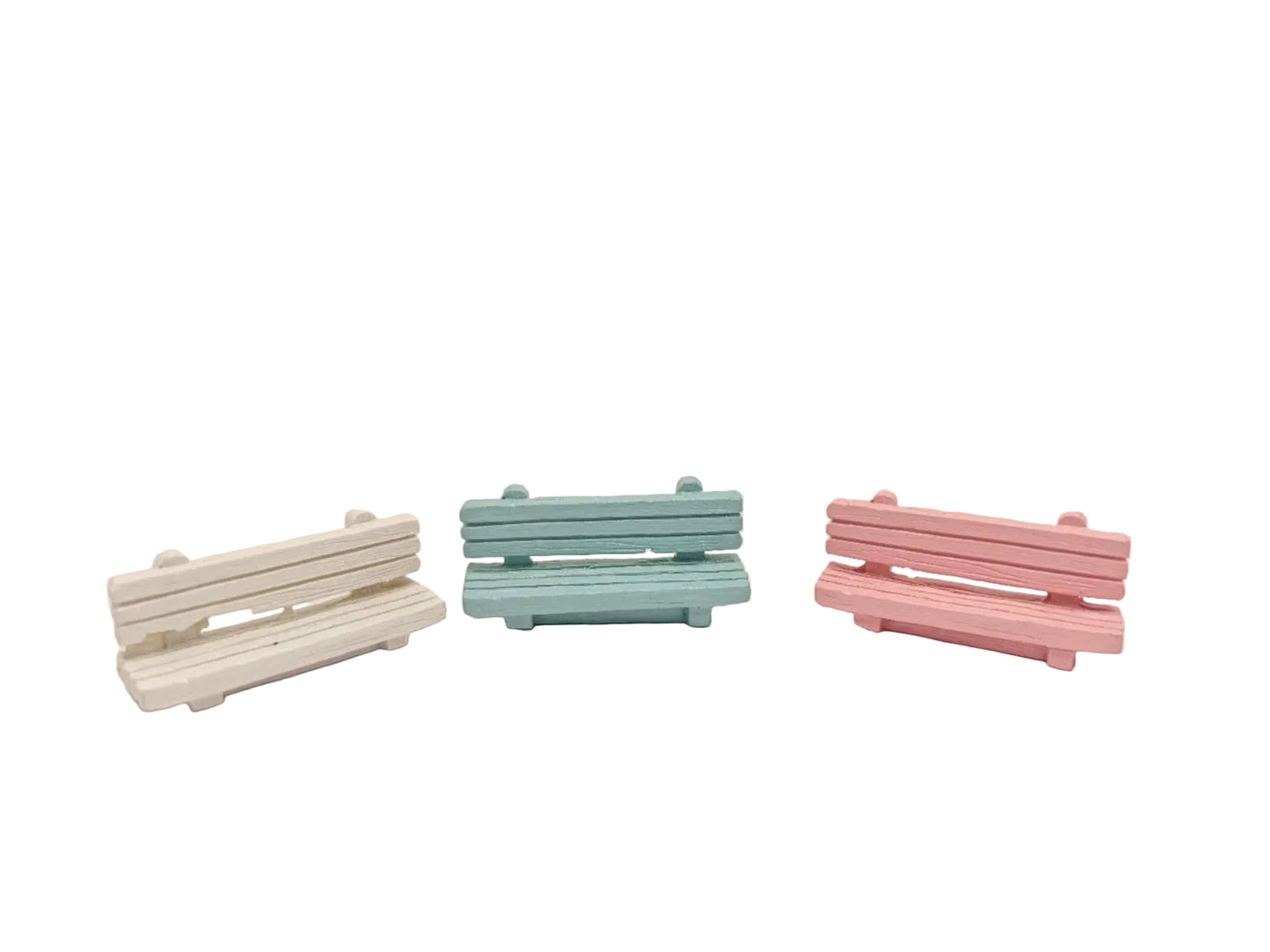 Fairy Garden Accessories Resin Bench