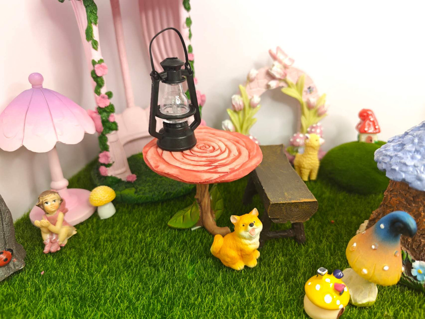 38 Pcs Deluxe Fairy Garden Luxury Set – Complete Enchanted Fairy Village