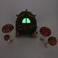 Glow in the dark door fairy garden kit
