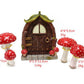 Glow in the dark door fairy garden kit
