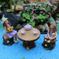 Fairy garden kits Figurines fairy with teapot