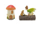 Fairy garden kits fairy with bunny mushroom house