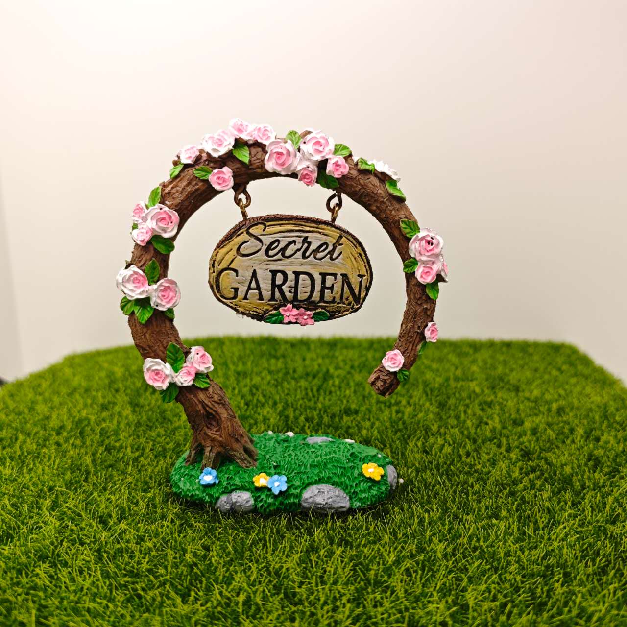 Fairy Garden accessories secret garden archway sign
