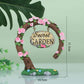 Fairy Garden accessories secret garden archway sign