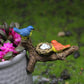 Fairy Garden Accessories Miniature Bird nest Planter Hanger