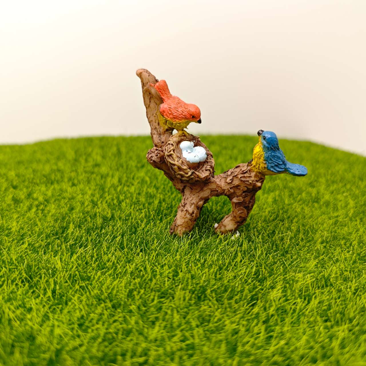 Fairy Garden Accessories Miniature Bird nest Planter Hanger