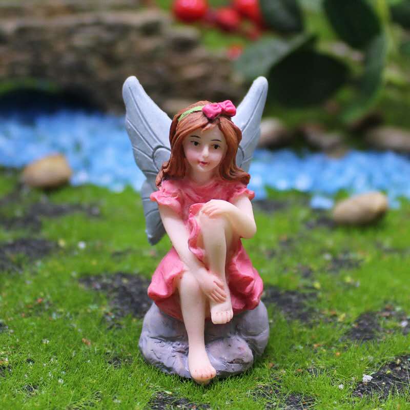Fairy Garden Figurines Sitting Standing Fairy