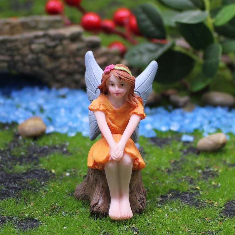 Fairy Garden Figurines Sitting Standing Fairy