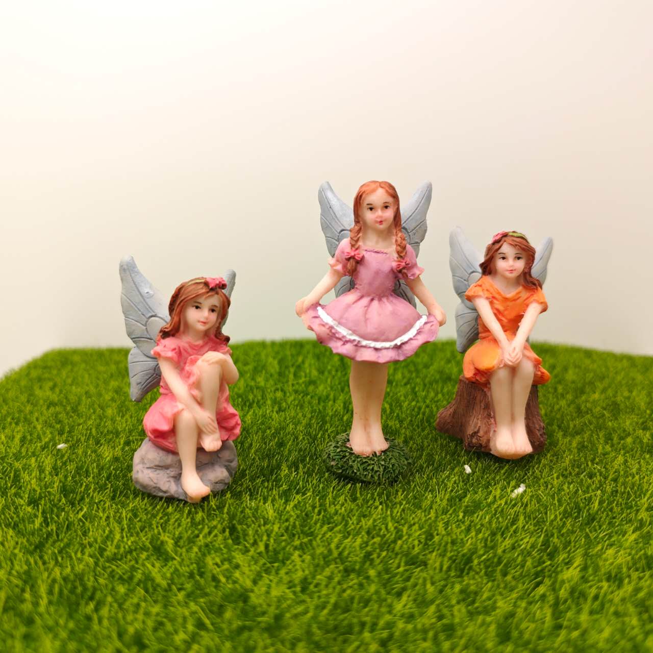 Fairy Garden Figurines Sitting Standing Fairy