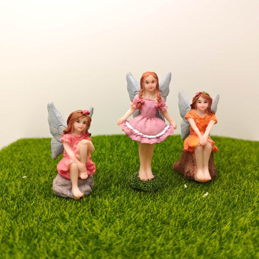 Fairy Garden Figurines Sitting Standing Fairy