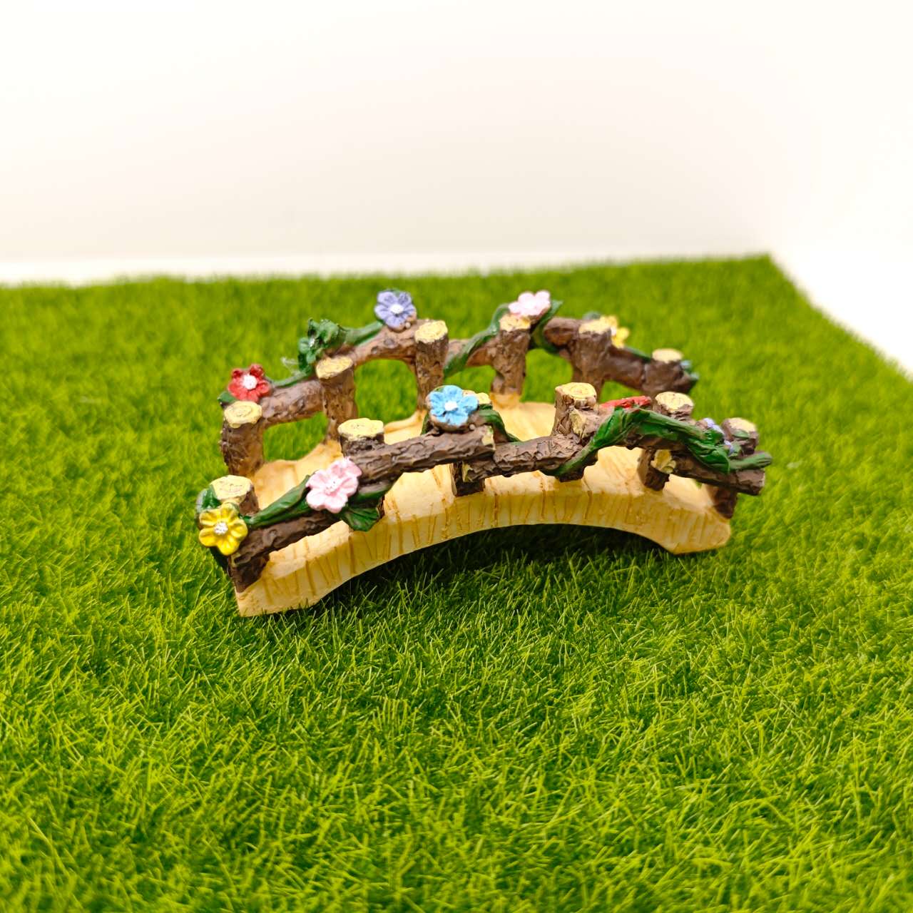 Fairy Garden Accessories Flower Bridge