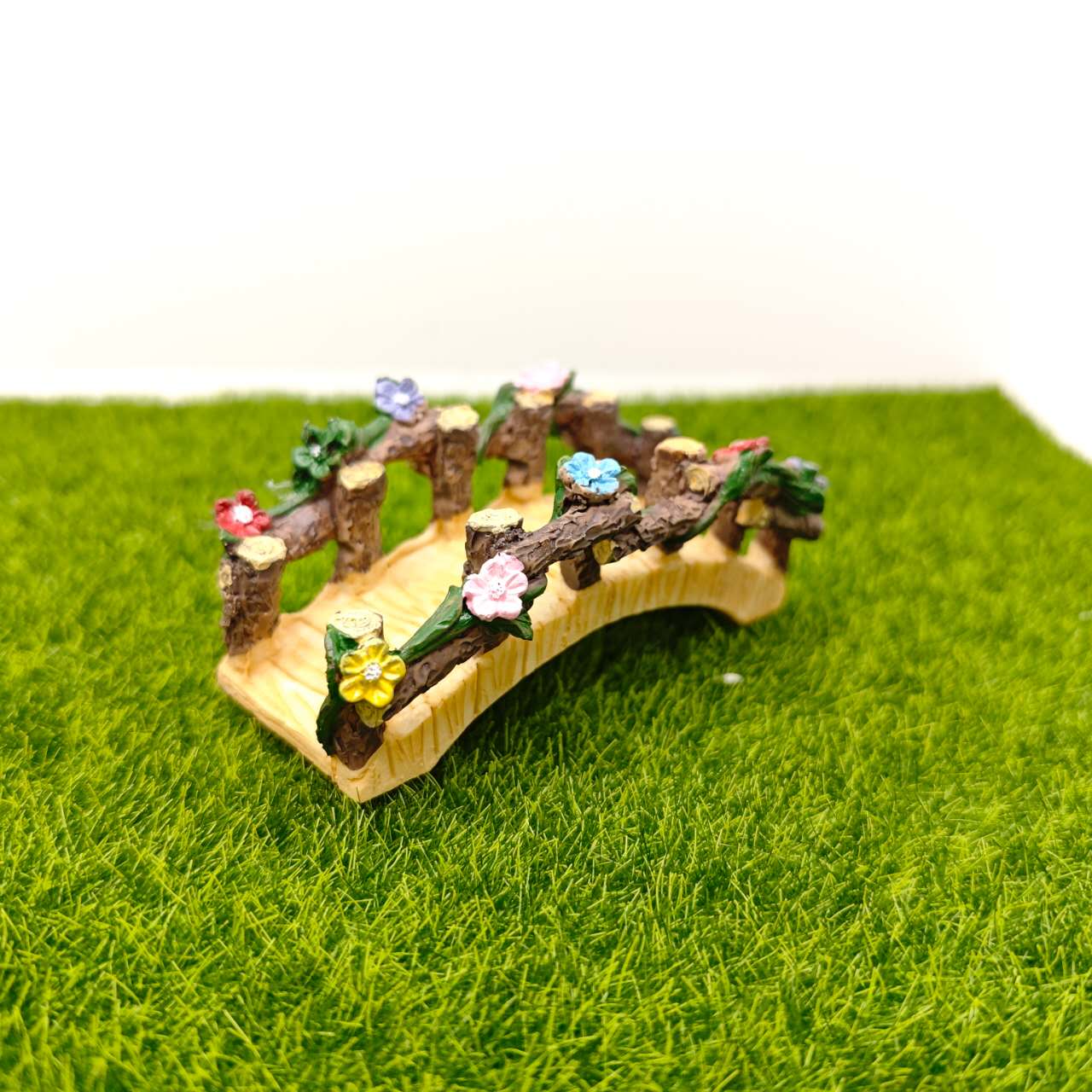 Fairy Garden Accessories Flower Bridge