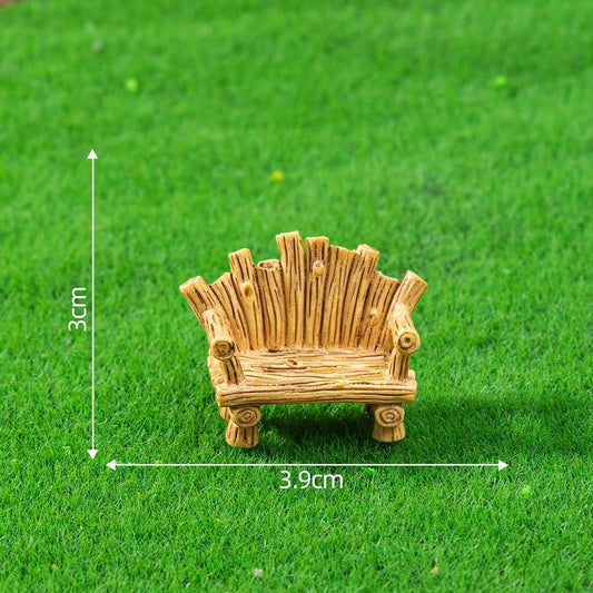 Fairy Garden Accessories Bench Chair