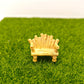 Fairy Garden Accessories Bench Chair