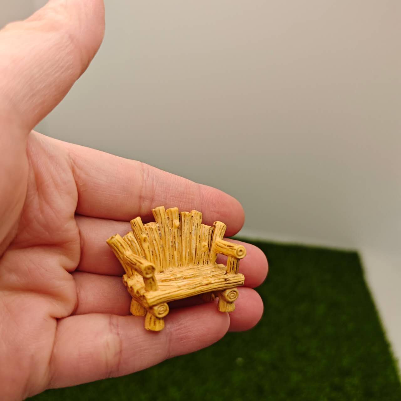 Fairy Garden Accessories Bench Chair