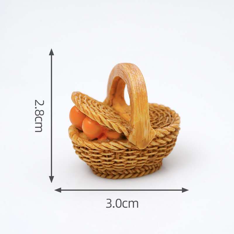Fairy Garden Accessories Fruit Basket