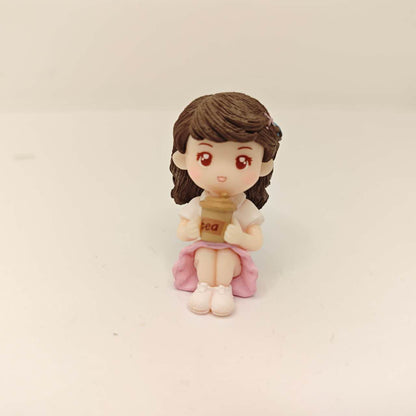 Fairy Garden Figurine Couple Girl Boy