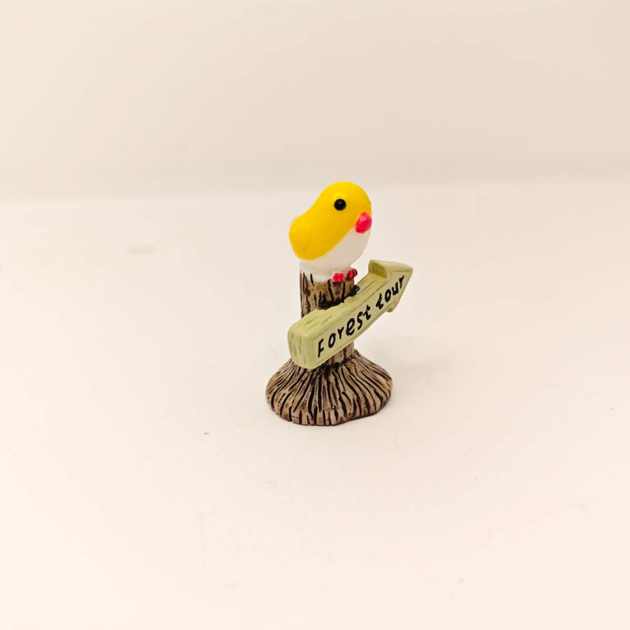 Fairy Garden Accessories Road Sign With Bird