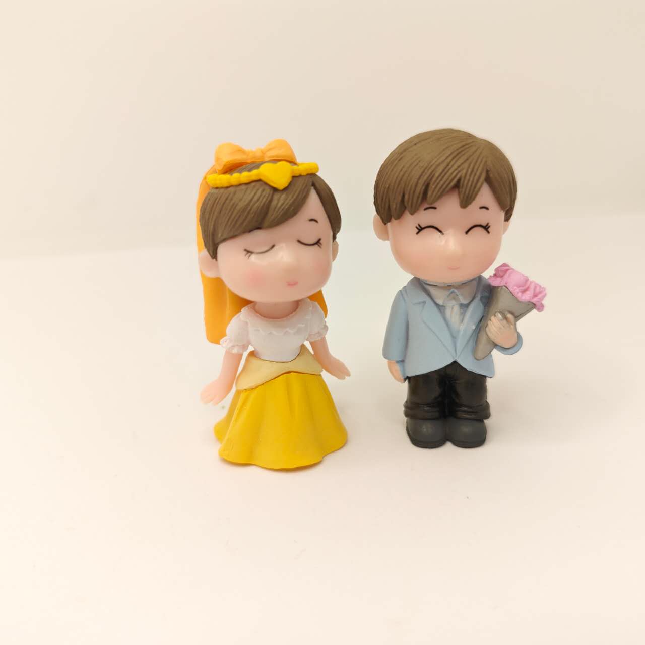 Fairy Garden Figurines Wedding Couple Bride Groom