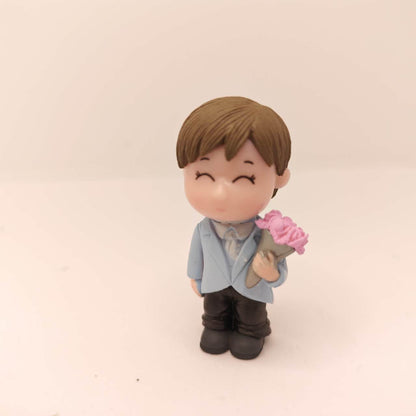 Fairy Garden Figurines Wedding Couple Bride Groom