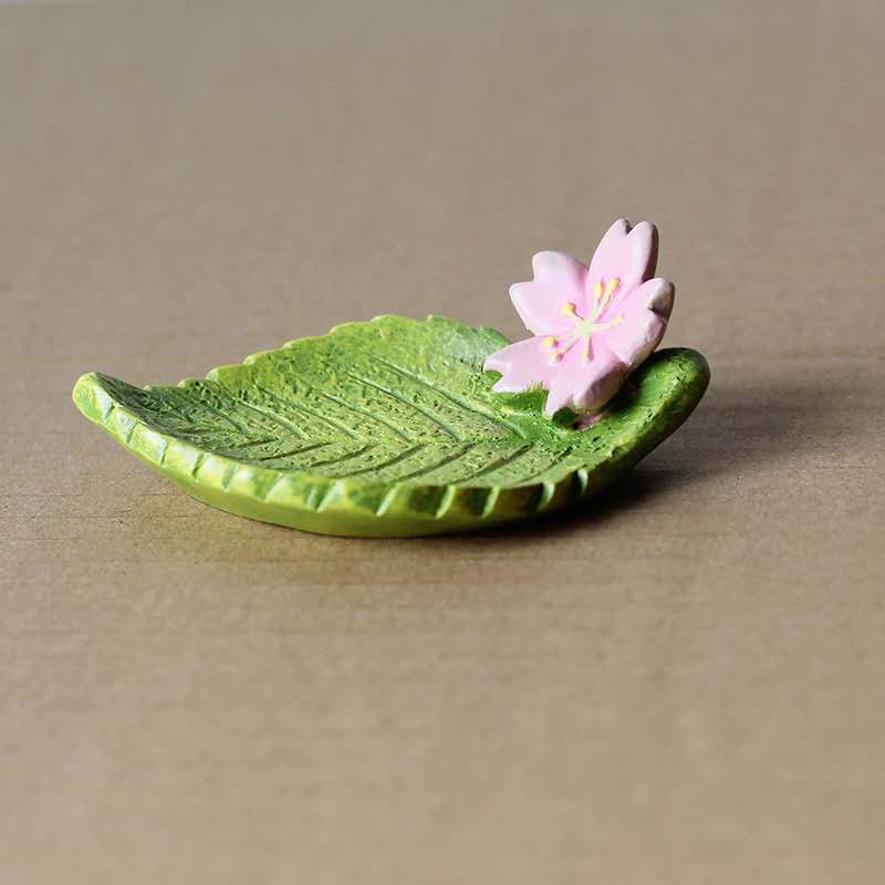 Fairy garden accessories Blossom tree leaf