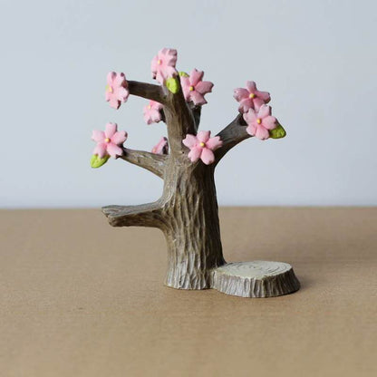 Fairy garden accessories Blossom tree leaf
