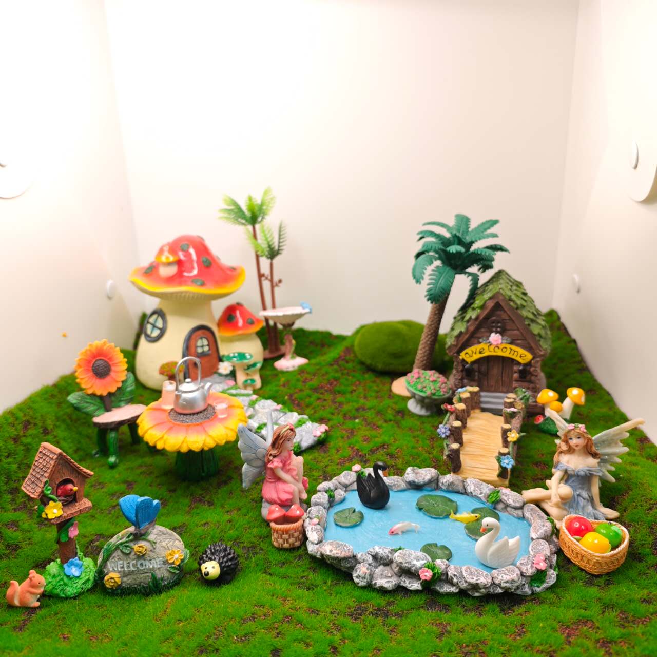 33pcs fairy garden kit
