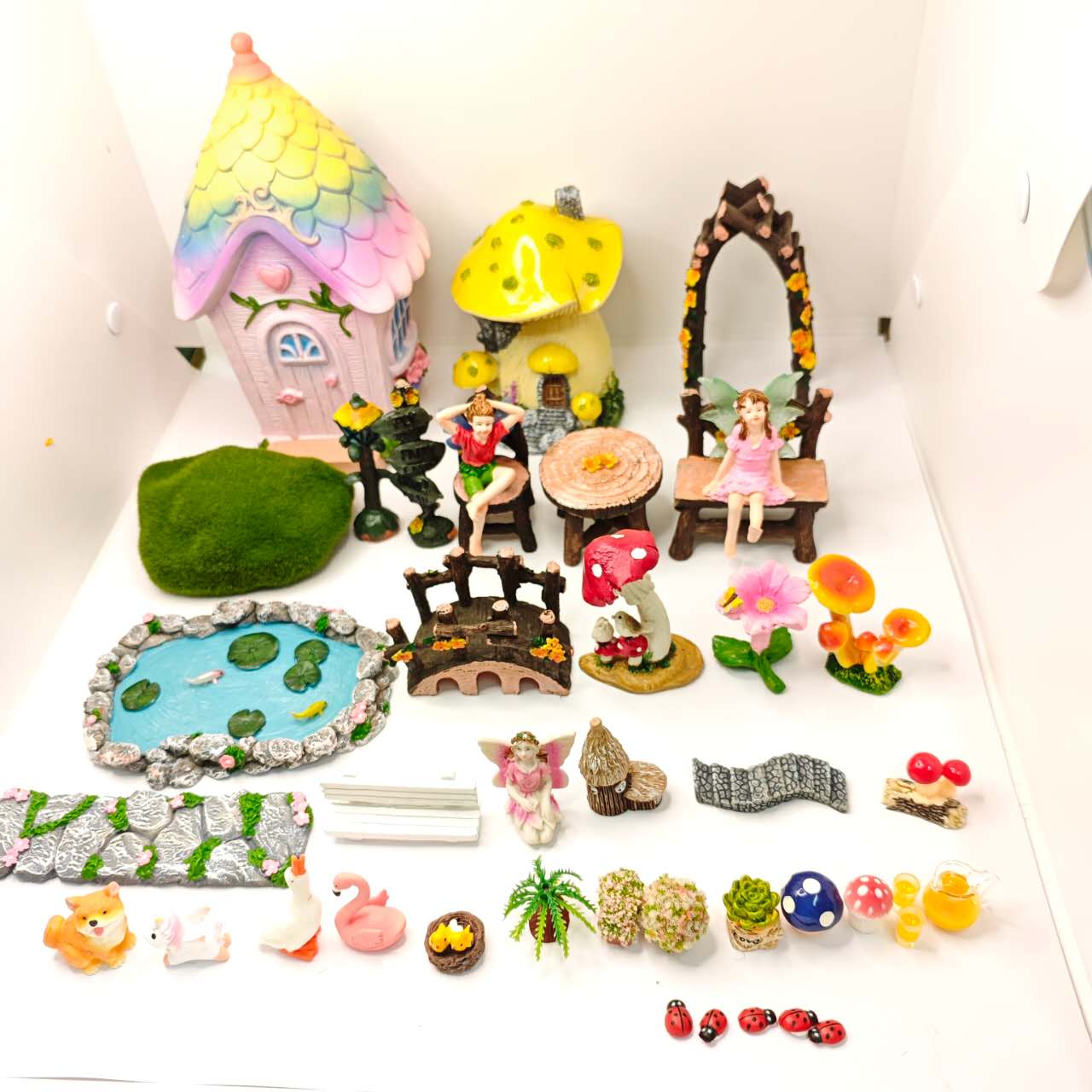 43pcs fairy garden kit