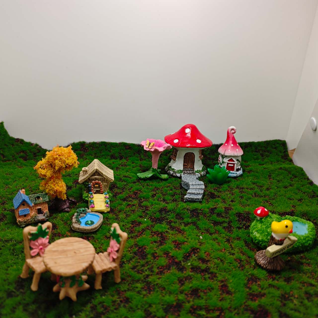 15Pcs fairy garden kit