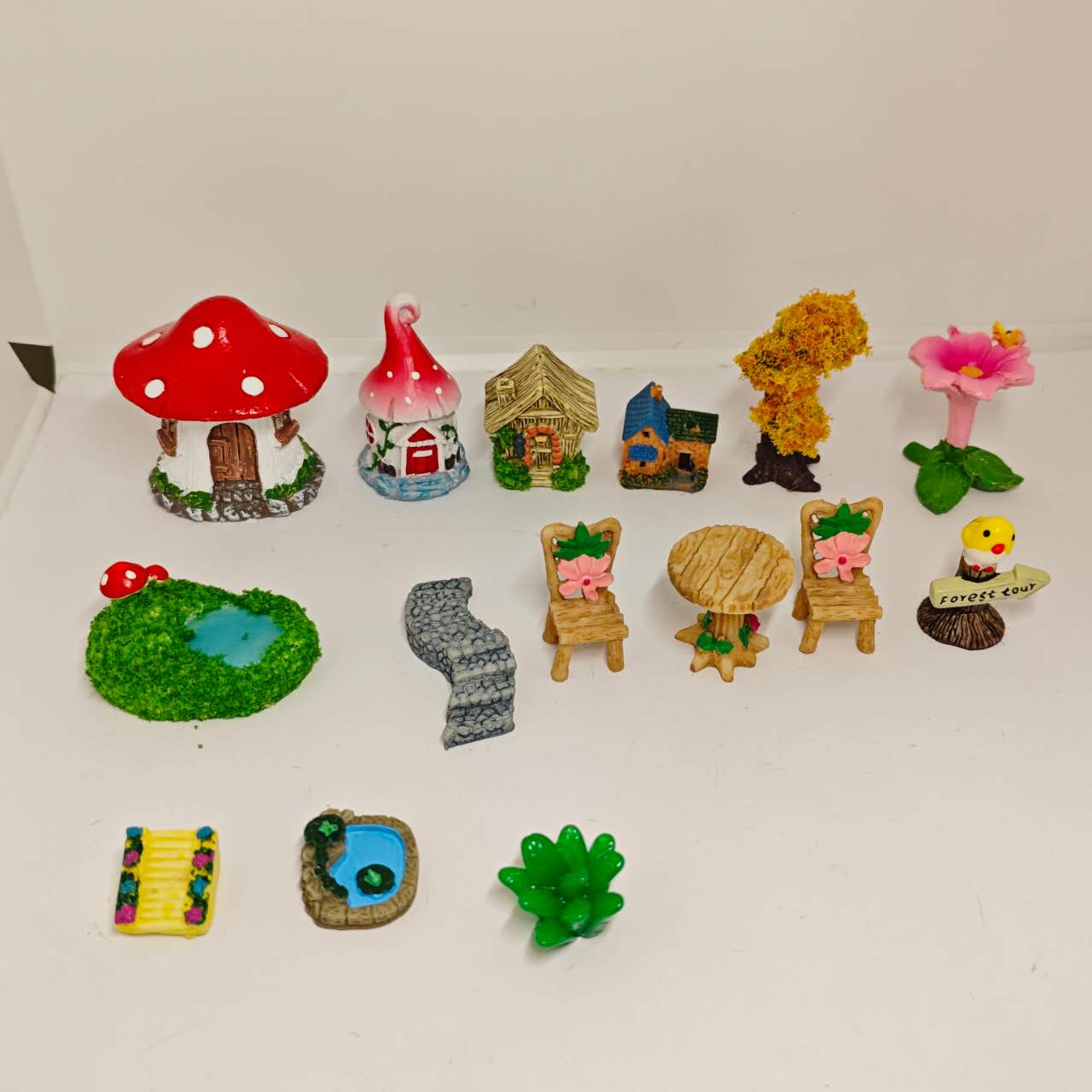 15Pcs fairy garden kit
