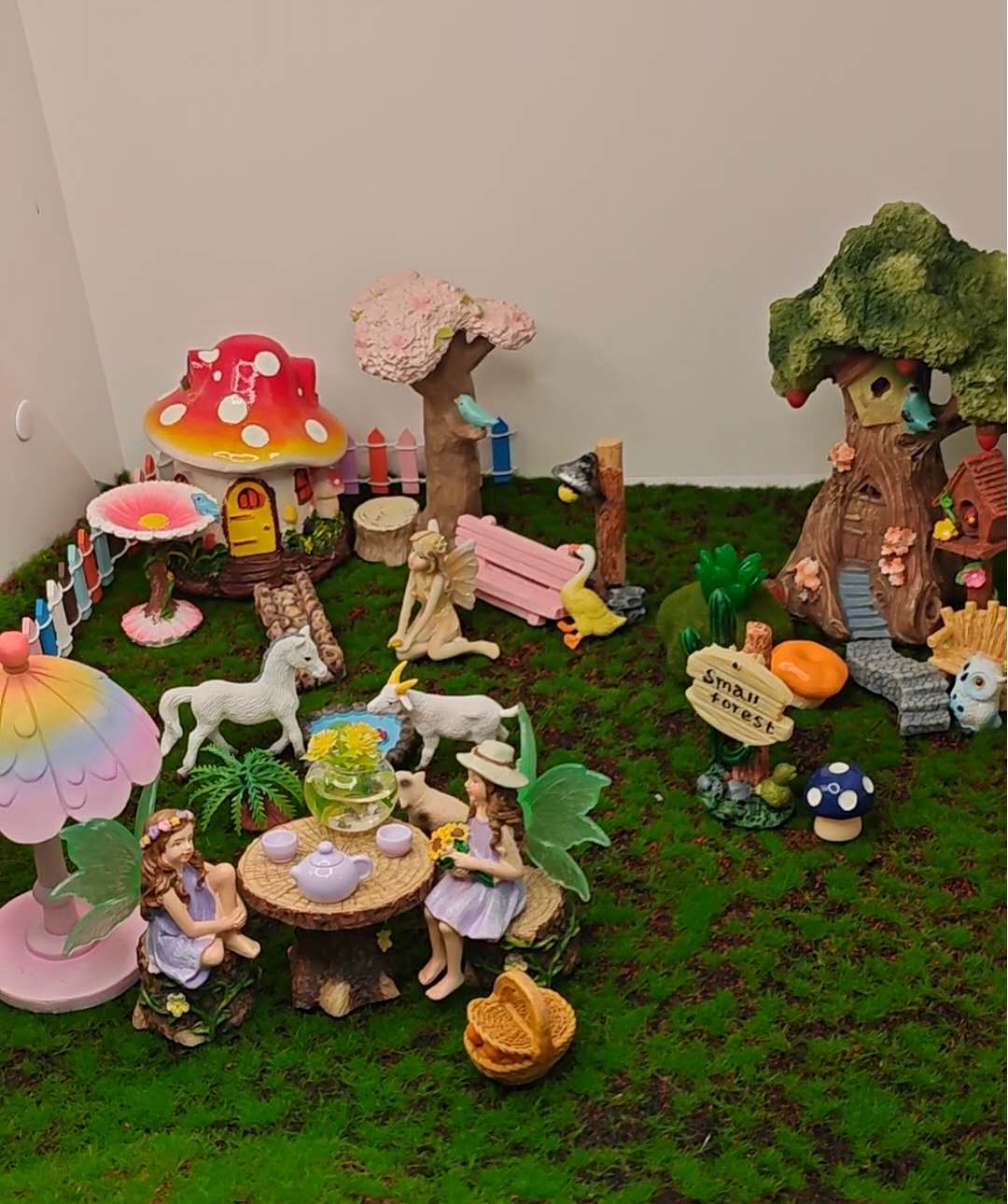 48Pcs fairy garden kit