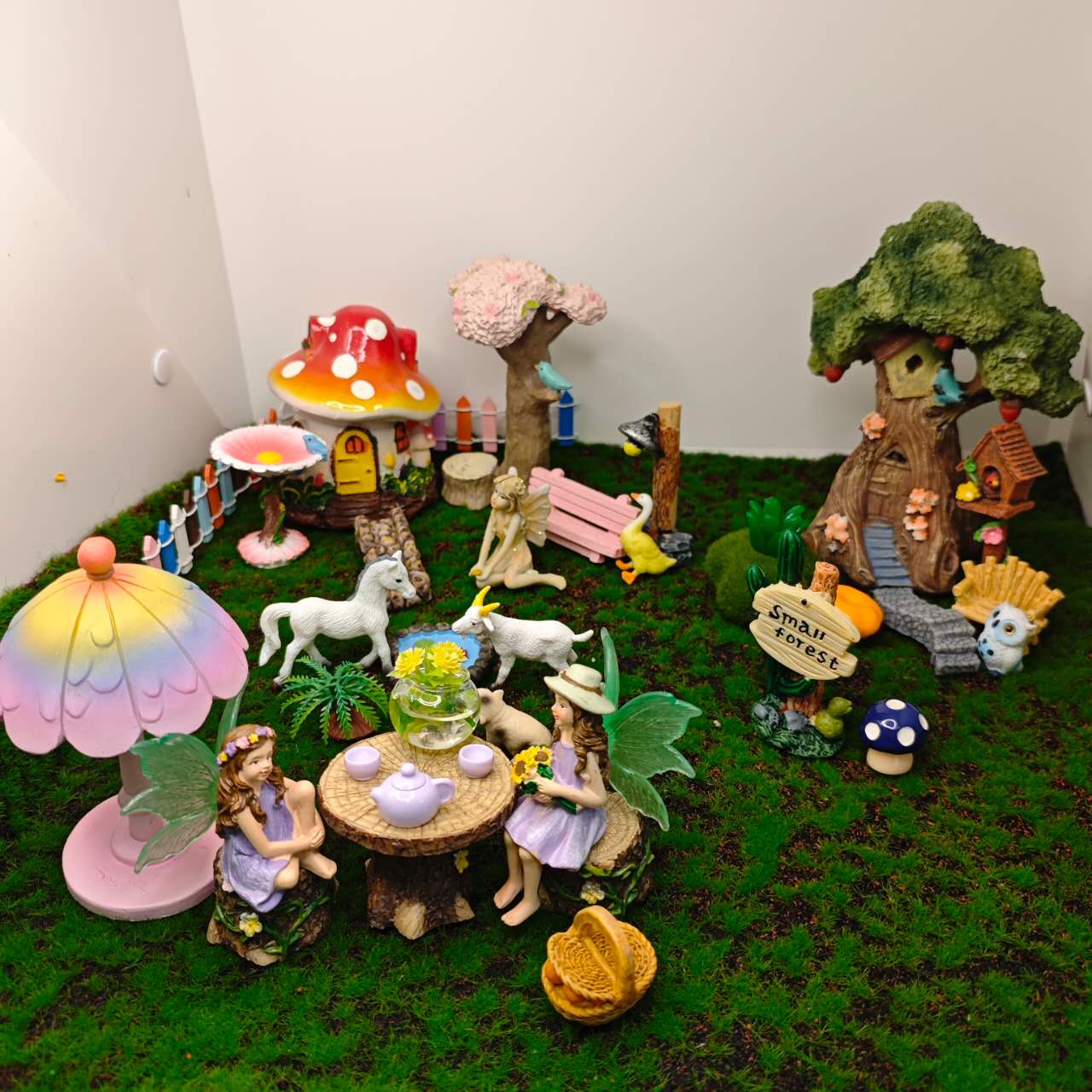 48Pcs fairy garden kit