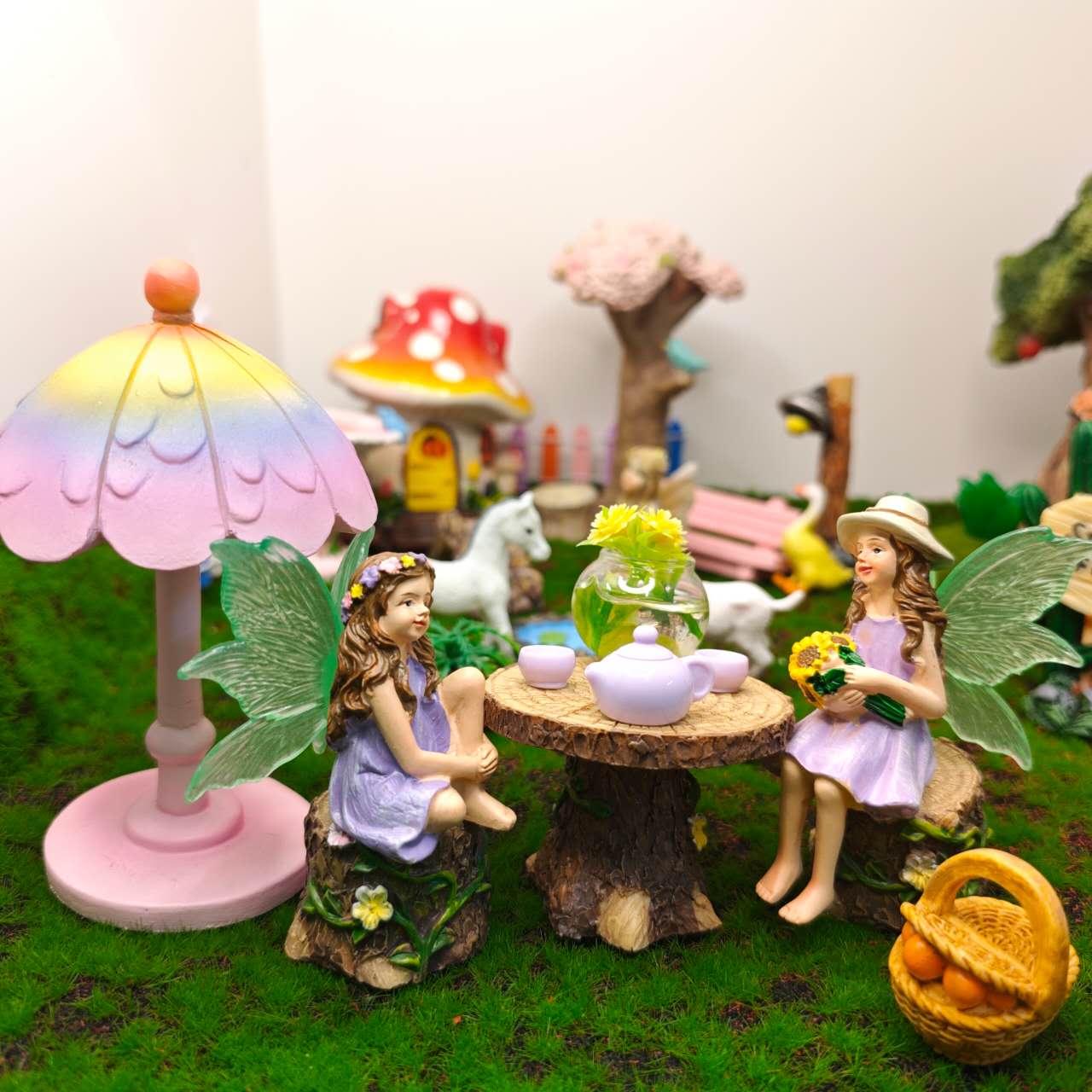 48Pcs fairy garden kit