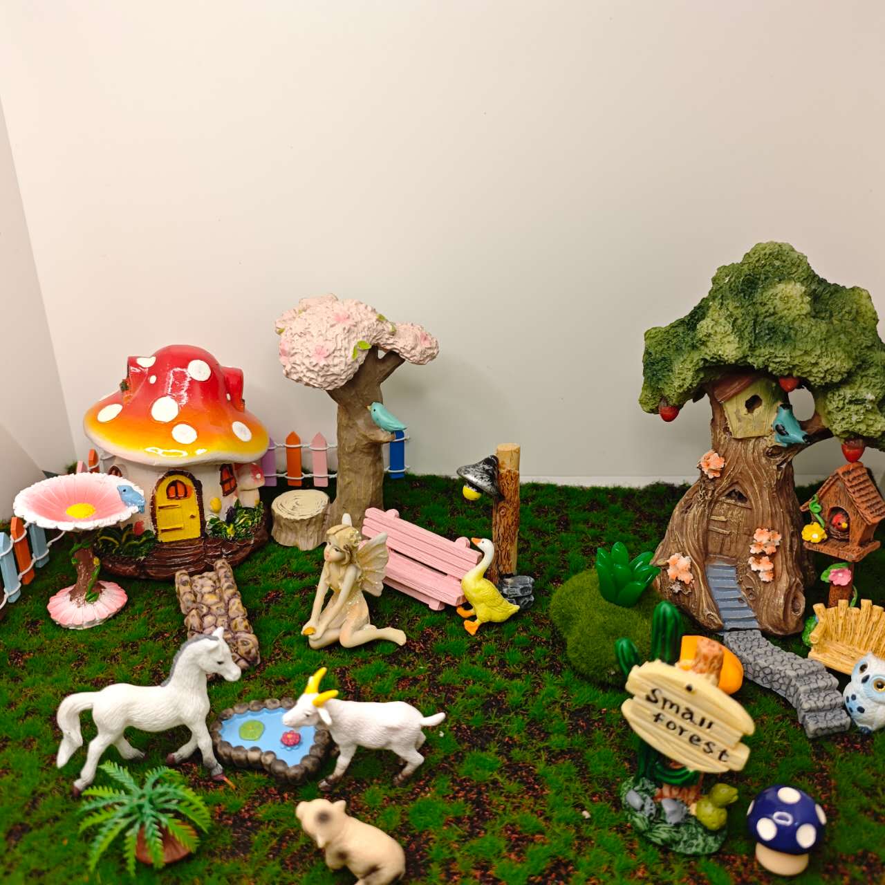 48Pcs fairy garden kit
