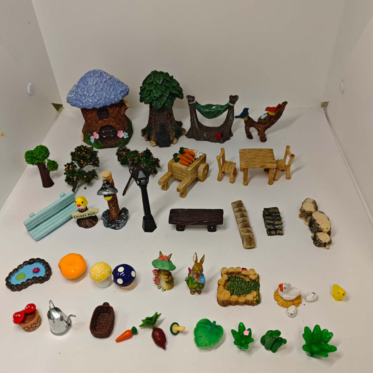 Easter gift fairy garden kit 40pcs