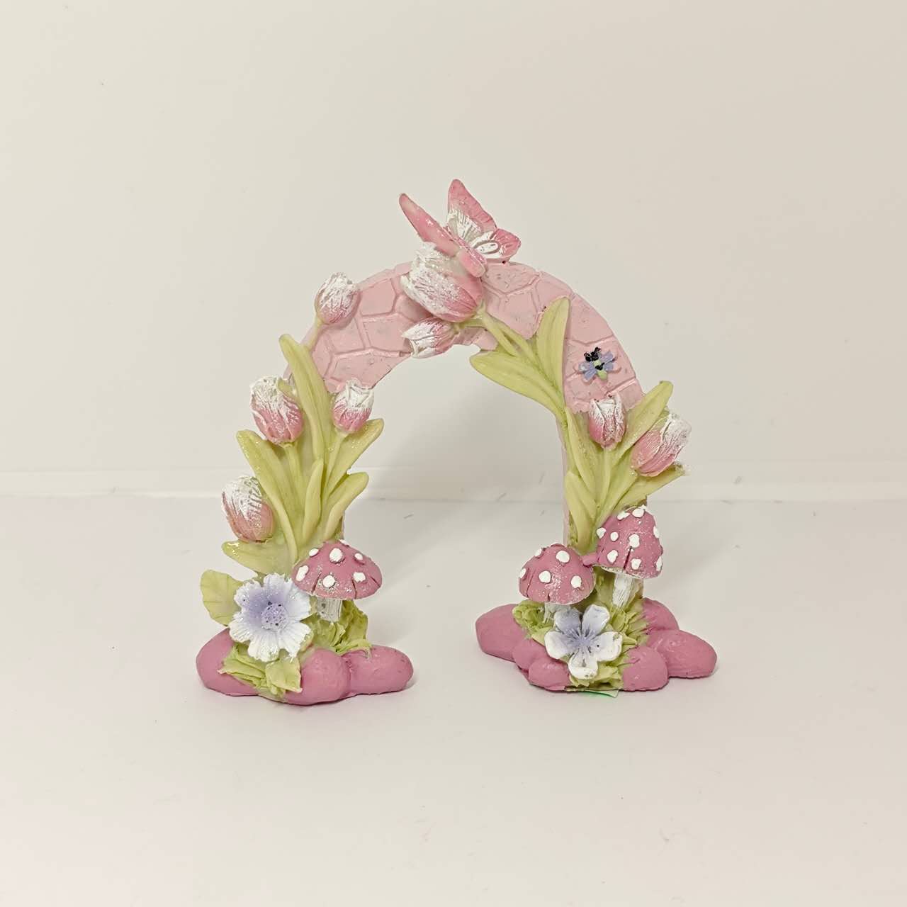 Easter pink fairy garden kit 31pcs