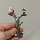 Easter pink fairy garden kit 31pcs
