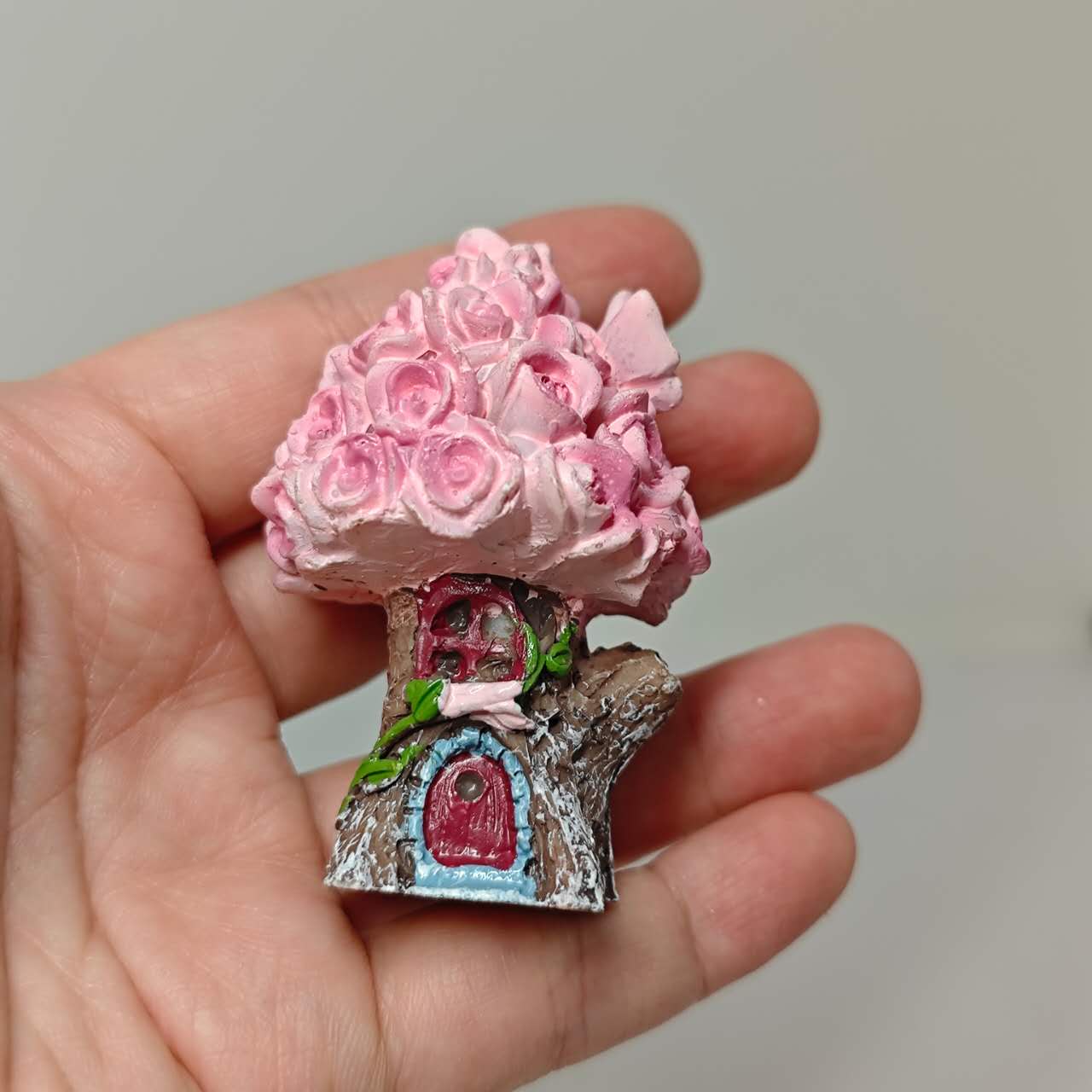 Easter pink fairy garden kit 31pcs