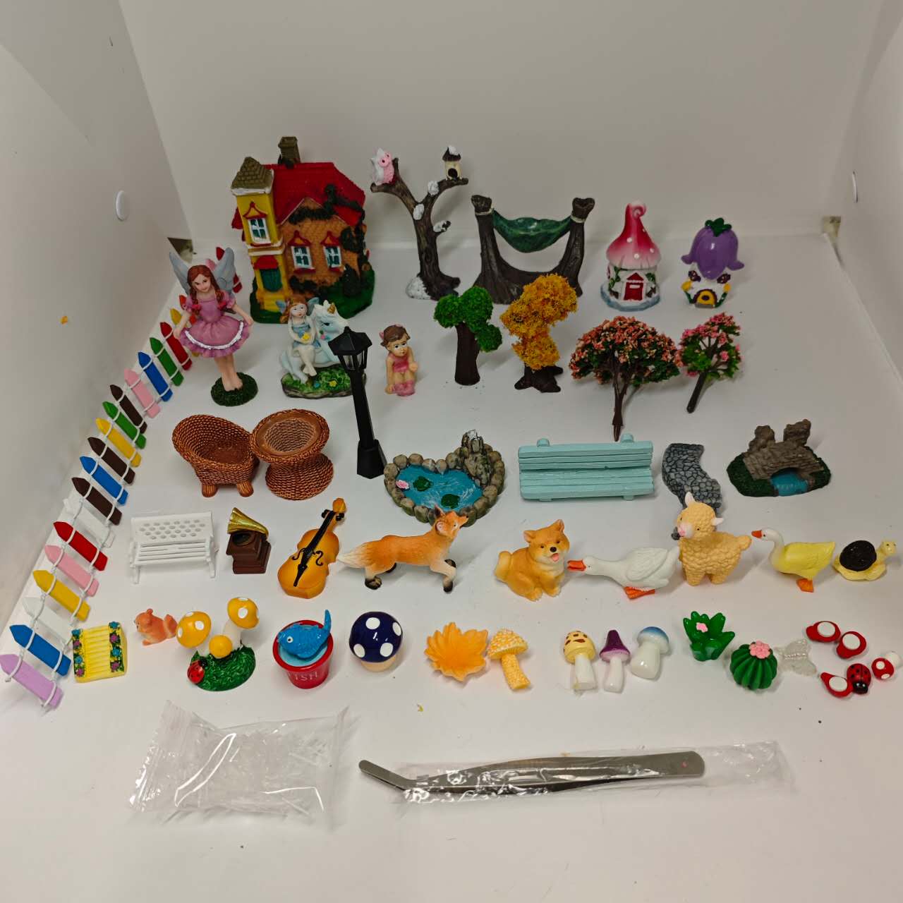 49Pcs fairy garden kit
