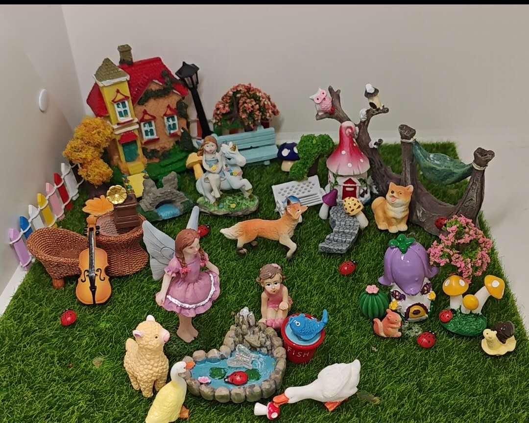 49Pcs fairy garden kit