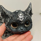 Midnight Guardian Cat Gothic Decor Figurine