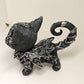 Midnight Guardian Cat Gothic Decor Figurine