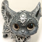 Midnight Guardian Cat Gothic Decor Figurine