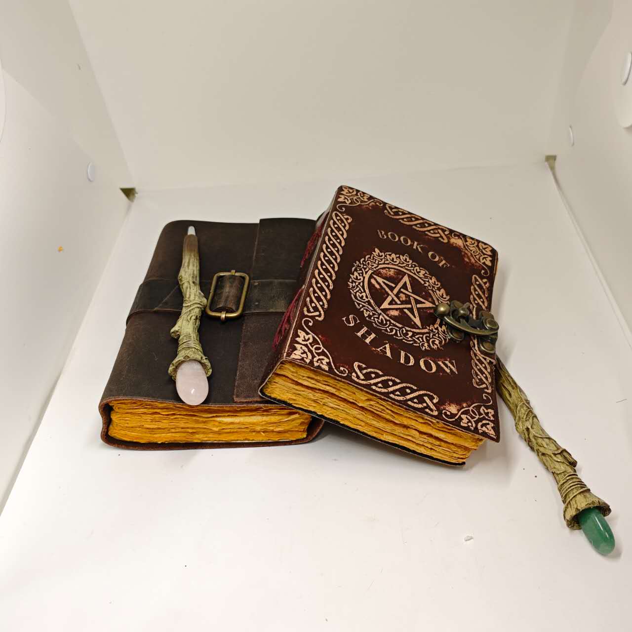Gothic “Book of Shadow” Leather Journal