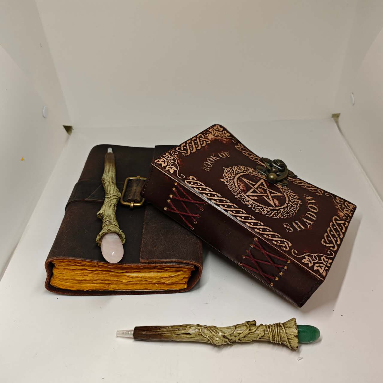 Gothic “Book of Shadow” Leather Journal