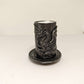 Gothic Dragon Candle Holder with Coaster