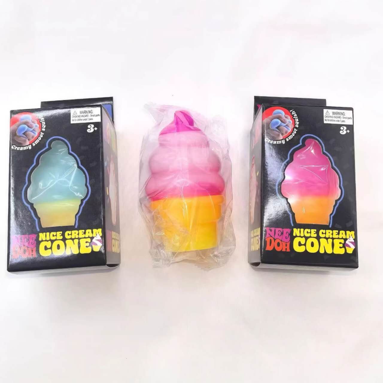 NeeDoh Nice Cream Cone Squishy